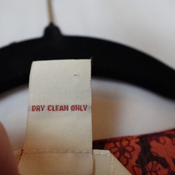 Sundance Blouse Women XS 100% Silk 3/4 Sleeve Lined Floral Boho Multi Color Fall - Picture 5 of 15